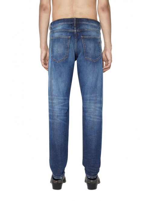 Diesel D-strukt L.32 Pantaloni Jeans, 01 Blue Denim, 30 Uomo