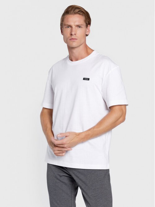Calvin Klein T-Shirt Con Logo In Rilievo Mod. K10K110669/YAF