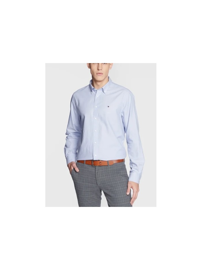 Tommy Hilfiger camicia con bottoni al colletto MW0MW29143/0GZ