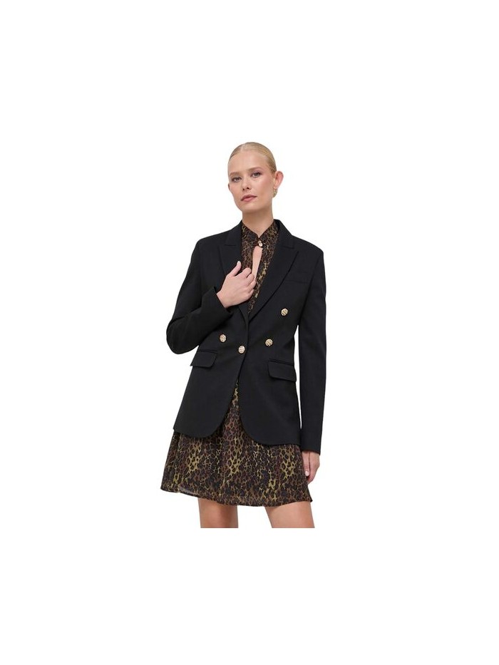 giacca con bottoni frontali