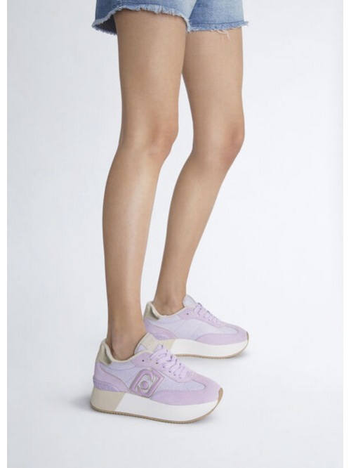 Liu Jo Sneakers Platform Con Suola Bicolor Mod. BA4081PX031/ S3275