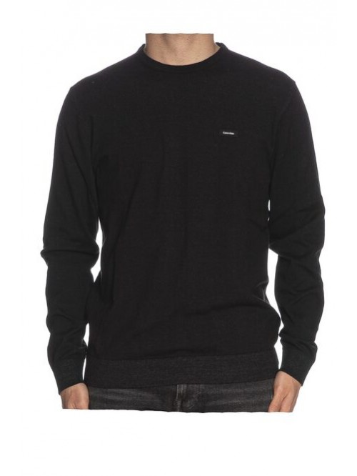 Calvin Klein Maglia Nera Con Logo Mod. K10K112742/BEH