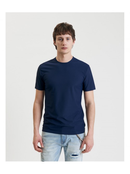 Gianni Lupo T-Shirt Blu Tecnica Mod. GL1001TB/3