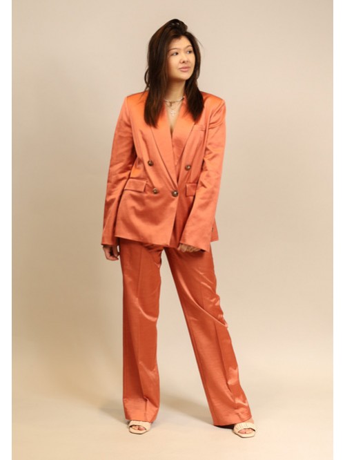 Pinko Giacca Blazer In Satin Mod. CONDOR/ L55