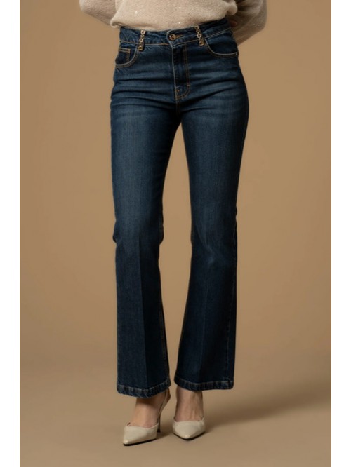 Kocca Jeans Con Dettagli Dorati Mod. RODRIGUE/ L348