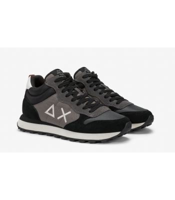 scarpe allacciate bicolore