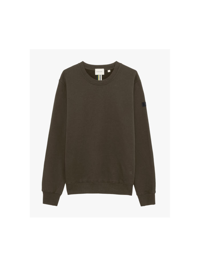 felpa girocollo verde militare felpa girocollo verde militare