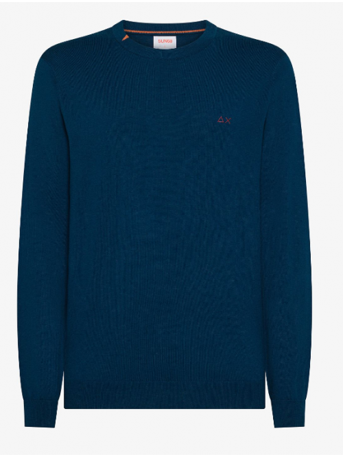 SUN 68 Maglione Girocollo In Misto Lana Mod.K45101/78