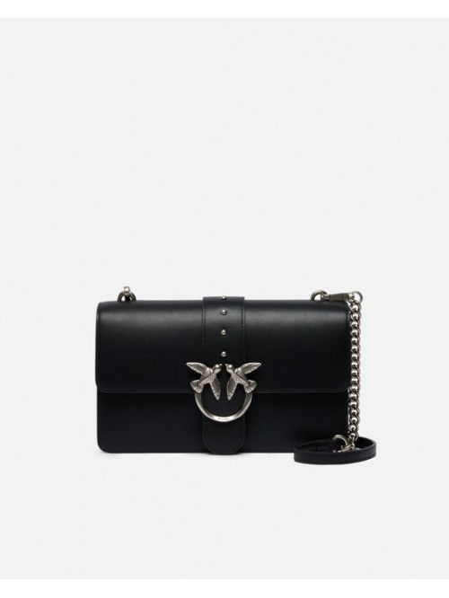 Pinko Tracolla Classica Logo Argento Mod. LOVE ONE CL. Z99O