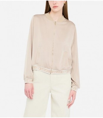 felpa con zip frontale