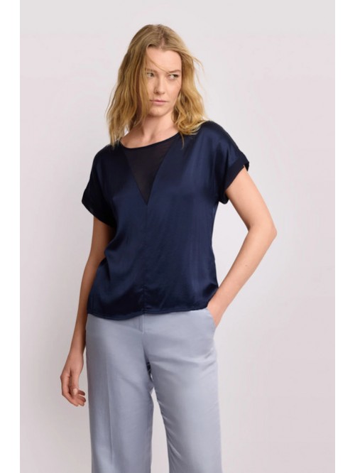 Kocca Blusa Con Inserto Trasparente Mod. CLINTON/ 72321