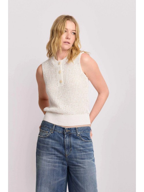 Kocca Maglia A rete Con Bottoni Mod. FRANKA/ 60001