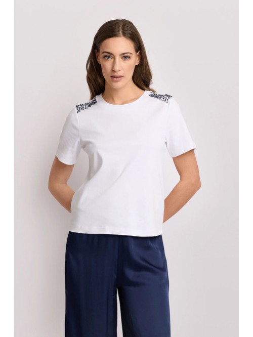 Kocca T-shirt Con Strass Mod. MARIACRISTINA/ 60001