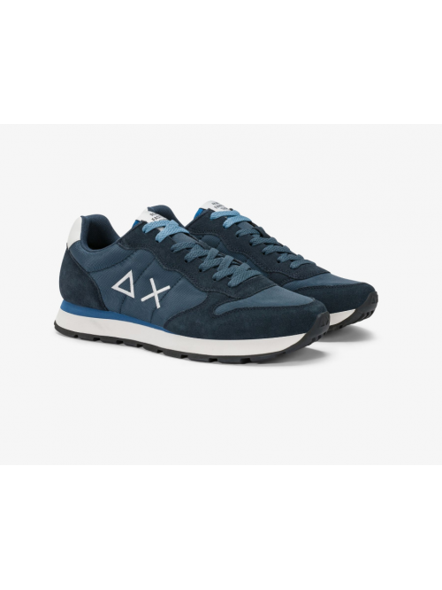 SUN 68 Sneakers In Nylon Blu Navy Mod.TOM Z36101/07