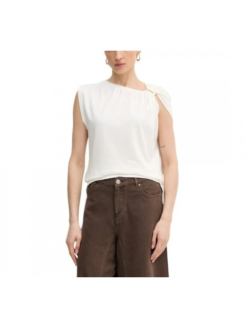 Pinko T-shirt Con Dettaglio In Metallo Mod. MELODY/ Z05