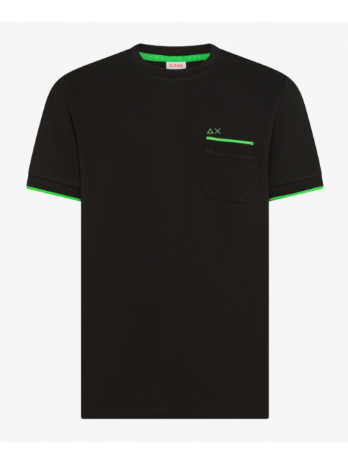 SUN68 T-shirt In Piquet Mod.T36119/11