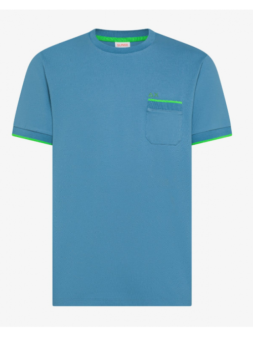SUN68 T-shirt In Piquet Mod.T36119/56