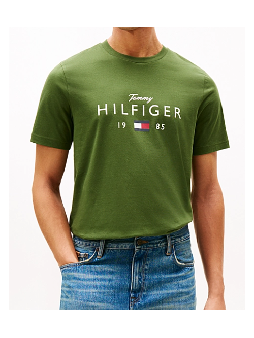Tommy Hilfiger T-shirt Con Logo Mod.MW0MW41455/L01-YBR
