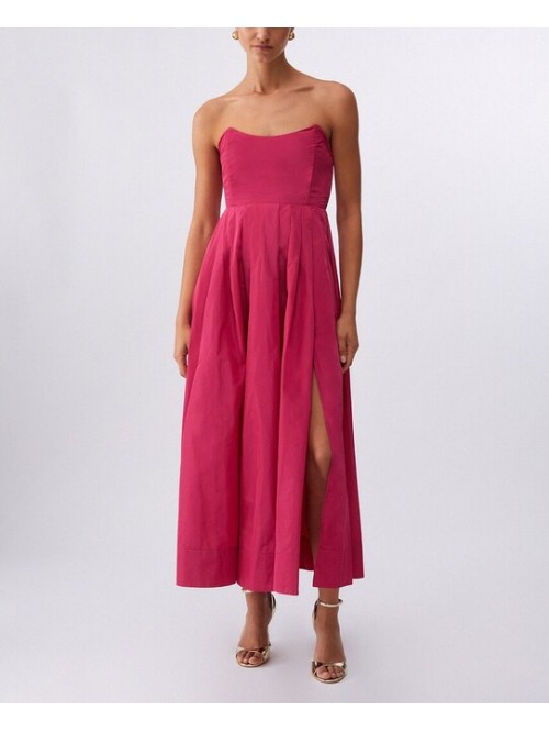 Liu Jo Abito Midi In Taffetà Mod. CA6347T2899/ X0770