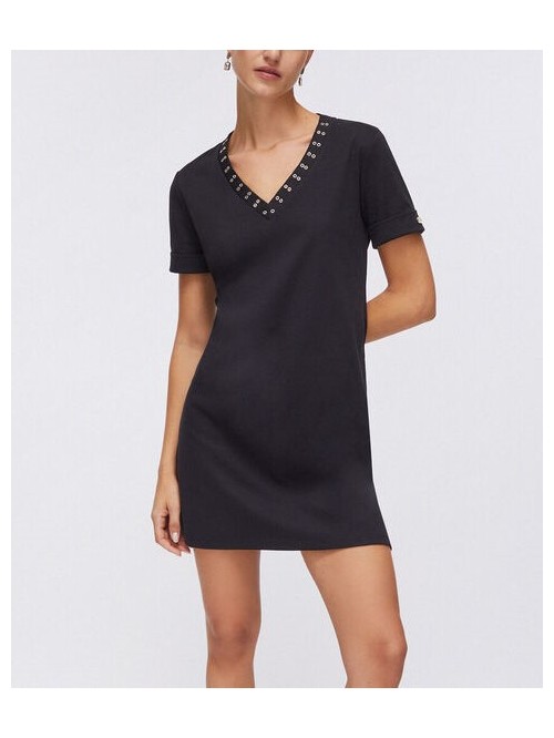 Liu Jo Abito Corto Con Scollo E Occhielli Mod. TA6296J3855/ 22222