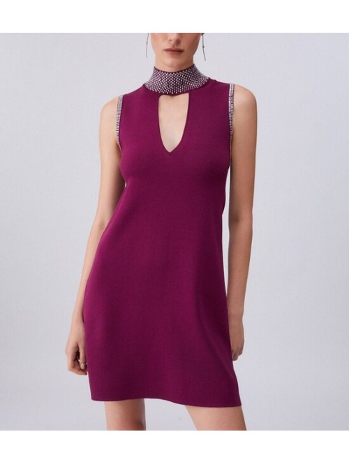 Liu Jo Abito Corto In Maglia Con Strass Mod. WA6223MS55N/ 92428