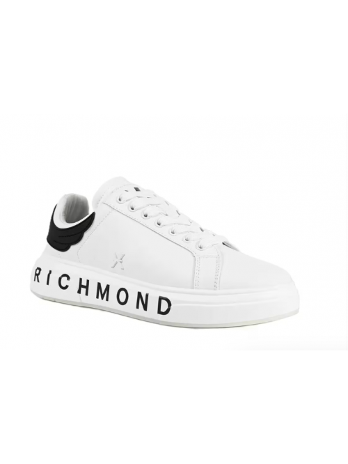 Richmond Sneakers Bianca Con Logo Mod.31016/2-1