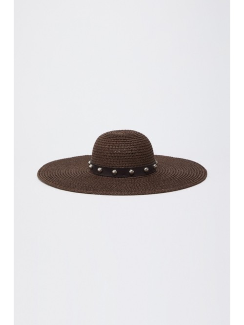 Liu Jo Cappello In Paglia Con Borchie Mod. VA6209T9437/ 91230