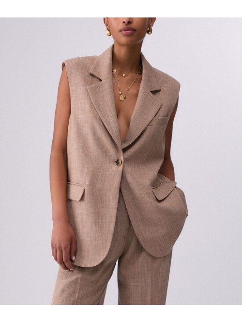 Liu Jo Gilet Con Foulard In Vita Mod. WA6165T332A/ 02153