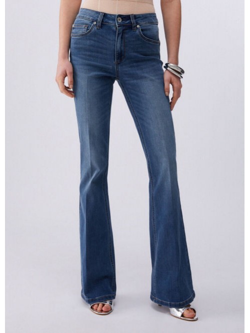 Liu Jo Jeans A Zampa Vita Alta Mod. UA6015D0318/ 79012