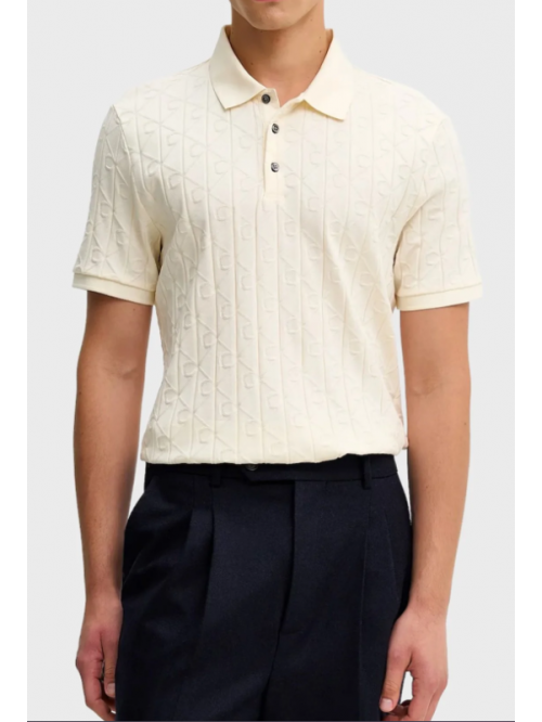 Calvin Klein Polo Logo Monogramma In Rilievo Mod.LV04LE203G/YAC