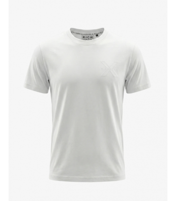 t-shirt con logo sul petto