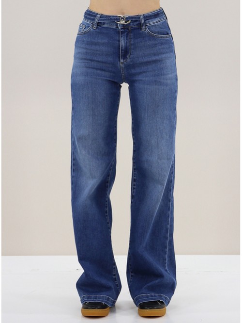 Liu Jo Jeans Vita Alta Con Cintura Mod. UA6160D0264/ 7L899