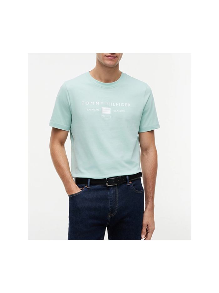 T-shirt verde acqua