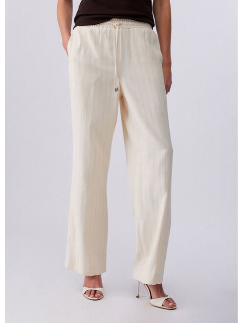 Liu Jo Pantalone Con Coulisse A Righe Mod. CA6113T557A/ P9579