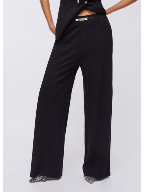 Liu Jo Pantalone A Palazzo Con Catena Mod. TA6026JS182/ 22222