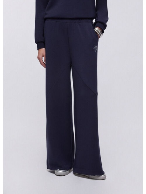 Liu Jo Pantalone Palazzo In Neoprene Mod. TA6080JS869/ 93924