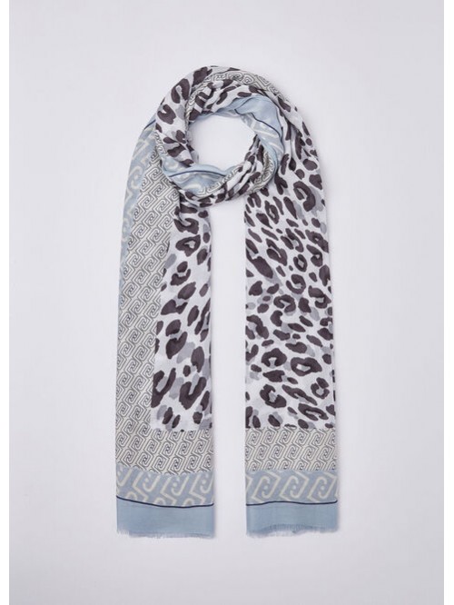 Liu Jo Stola Animalier Celeste Mod. 2A6041T4286/ 09C45