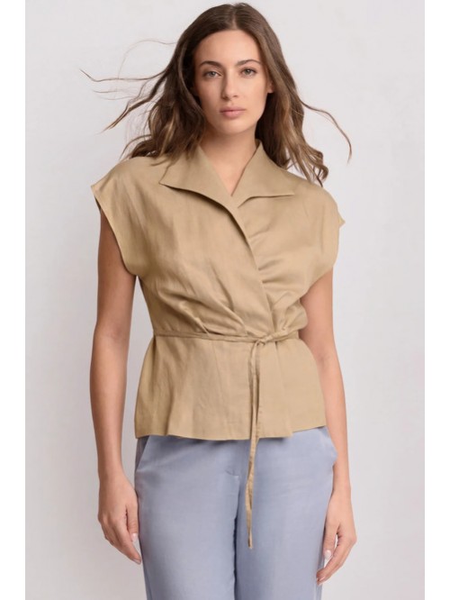 Kocca Blusa Incrociata Con Colletto Mod. DOMMA/ 30005