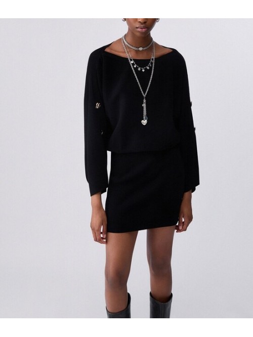 Liu Jo Abito Corto In Maglia Mod. CF6093MS99E/ 22222