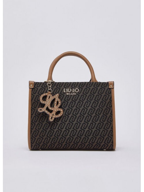 Liu Jo Borsa Piccola Monogram Con Charm Mod. AF6192T378A/ 00533
