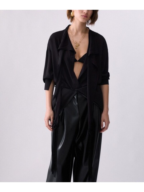 Liu Jo Camicia Con Sciarpa Mod. CF6208T2578/ 22222