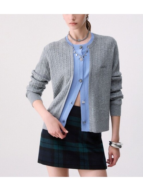 Liu Jo Cardigan A Trecce Con Bottoni Mod. WF6108MA88R/ L9201