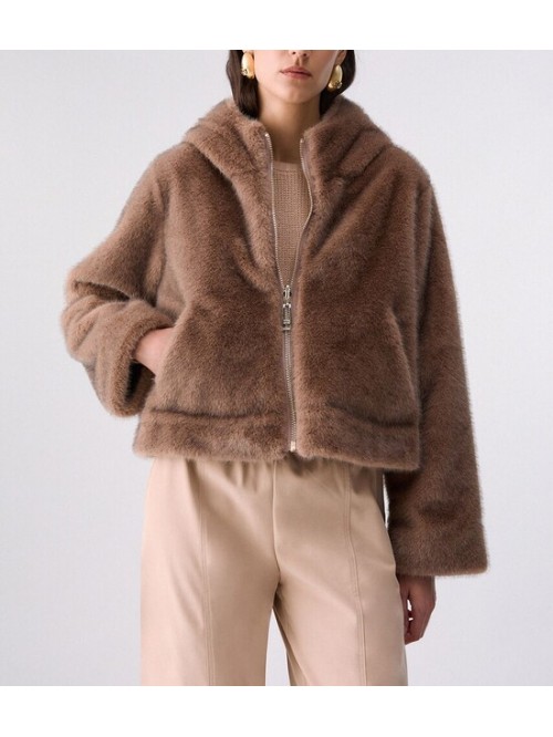 Liu Jo Ecopelliccia Con Cappuccio Mod. TF6005E1135/ X0789
