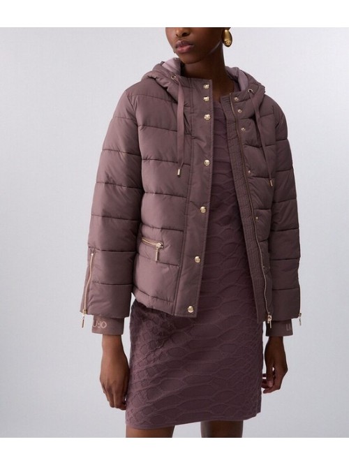 Liu Jo Piumino Con Cappuccio E Zip Mod. TF6008TS72A/ 81409