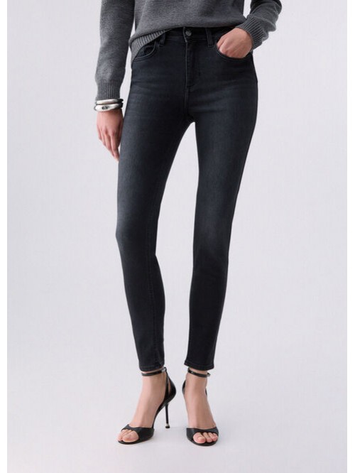 Liu Jo Jeans Skinny Con Tasche Di Strass Mod. UF6013D0305/ 87505