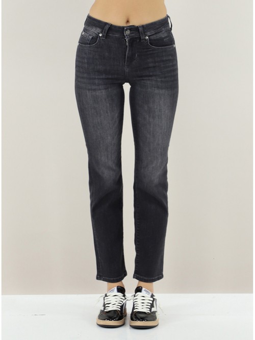 Liu Jo Jeans Dritto Con Applicazioni Mod. UF6066DS081/ 87504