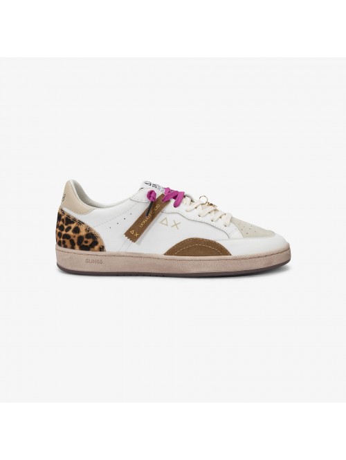Sun 68 Sneakers Urban In Pelle Mod. Z46249/ 0193
