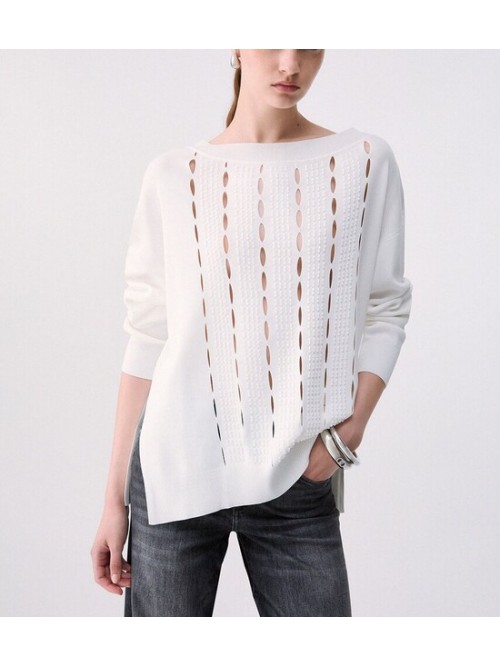 Liu Jo Maglia A barca Con Cut-Out Mod. CF6002MS55N/ X0792
