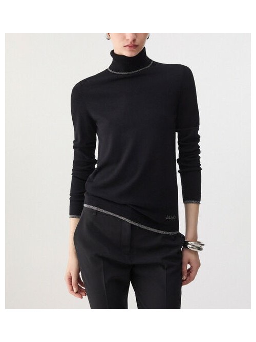 Liu Jo Dolcevita Con Profili In Lurex Mod. WF6013MS49I/ 22222