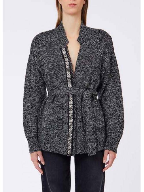 Liu Jo Cardigan Con Cintura E Tasche Mod. WF6382MA27S/ L9288